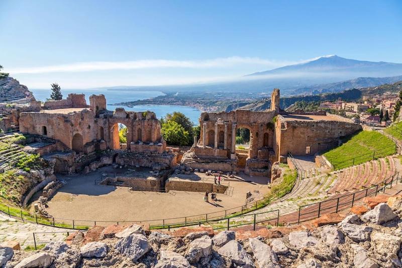 Appartamento Il Sole Dell'Alcantara Gaggi Esterno foto